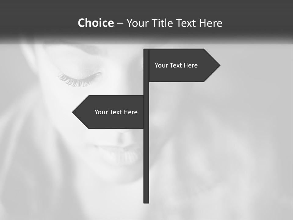 Wave Water Portrait PowerPoint Template