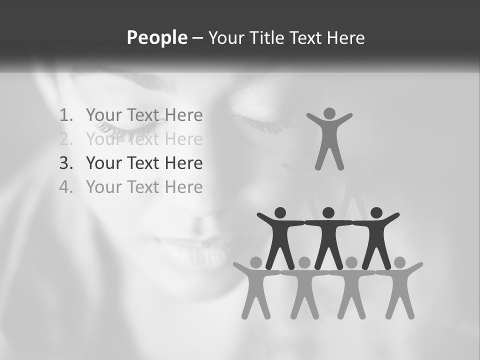 Wave Water Portrait PowerPoint Template