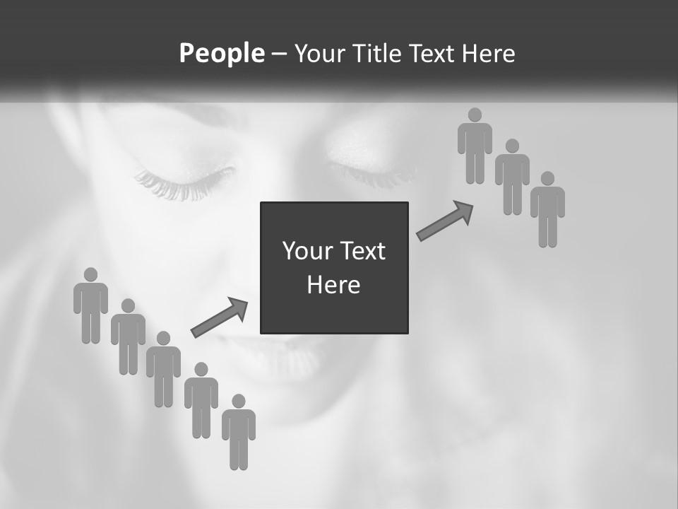 Wave Water Portrait PowerPoint Template