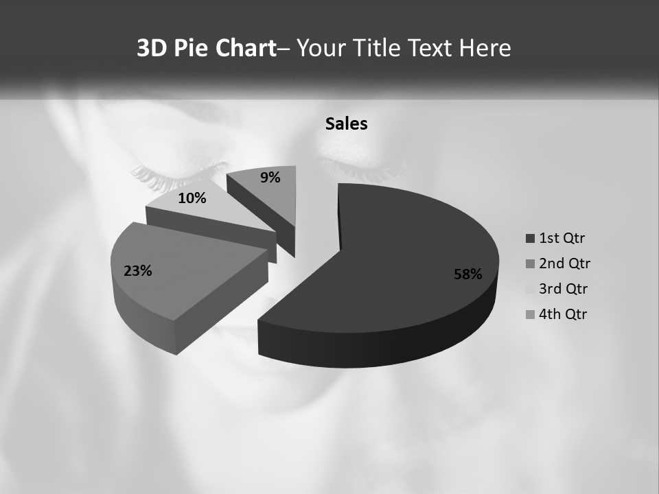 Wave Water Portrait PowerPoint Template