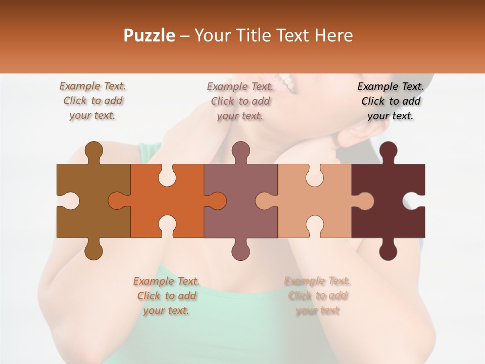 Wave Beach Peaceful PowerPoint Template