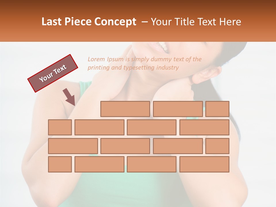 Wave Beach Peaceful PowerPoint Template