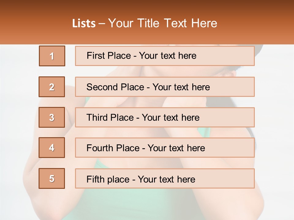 Wave Beach Peaceful PowerPoint Template