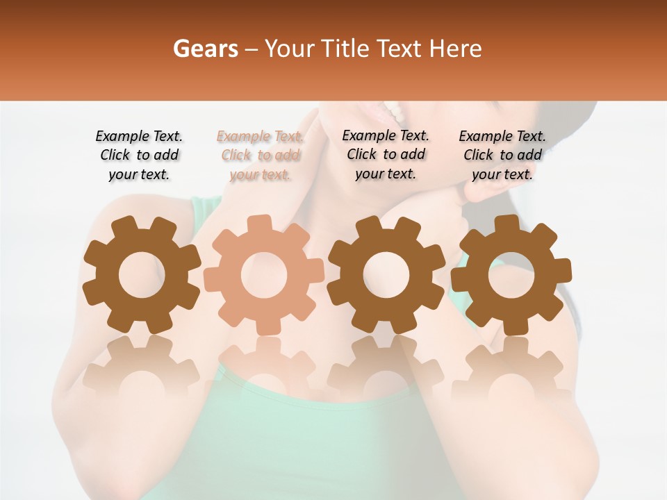 Wave Beach Peaceful PowerPoint Template