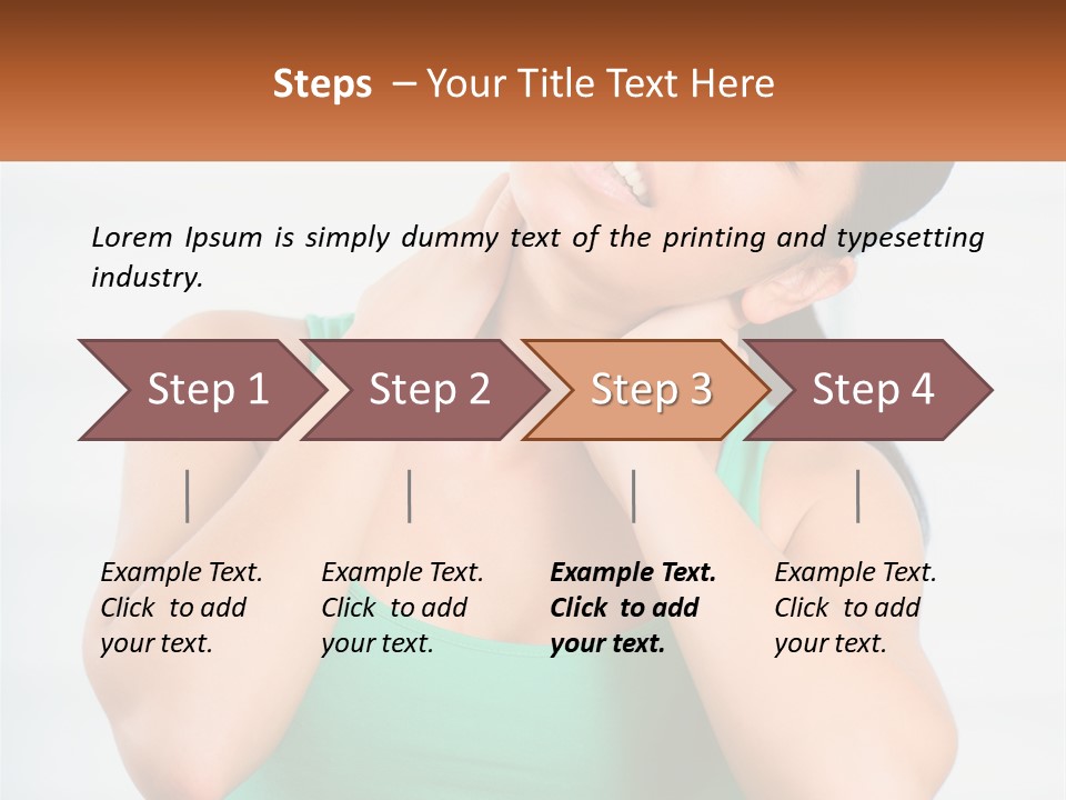 Wave Beach Peaceful PowerPoint Template