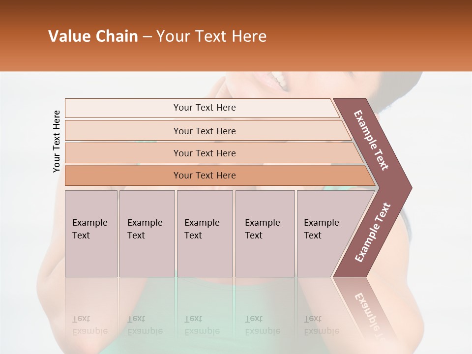 Wave Beach Peaceful PowerPoint Template