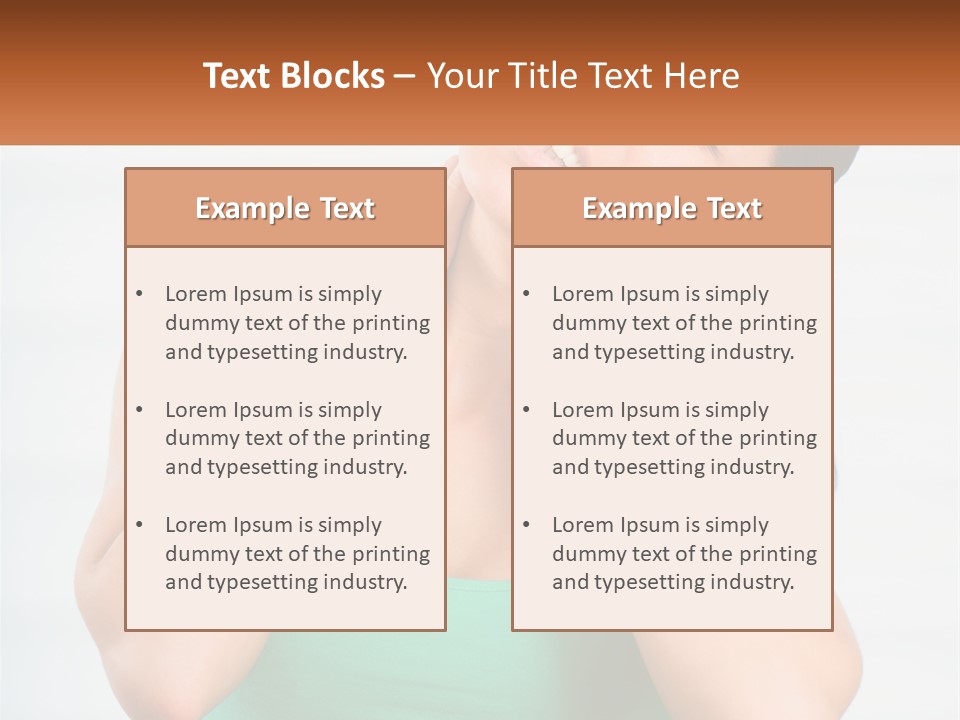 Wave Beach Peaceful PowerPoint Template