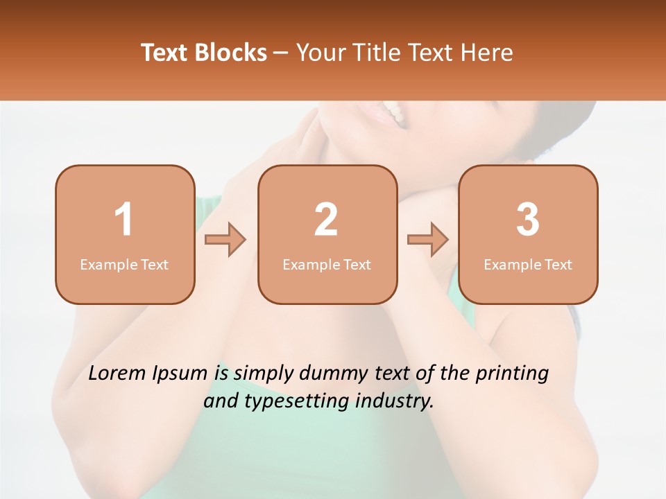 Wave Beach Peaceful PowerPoint Template