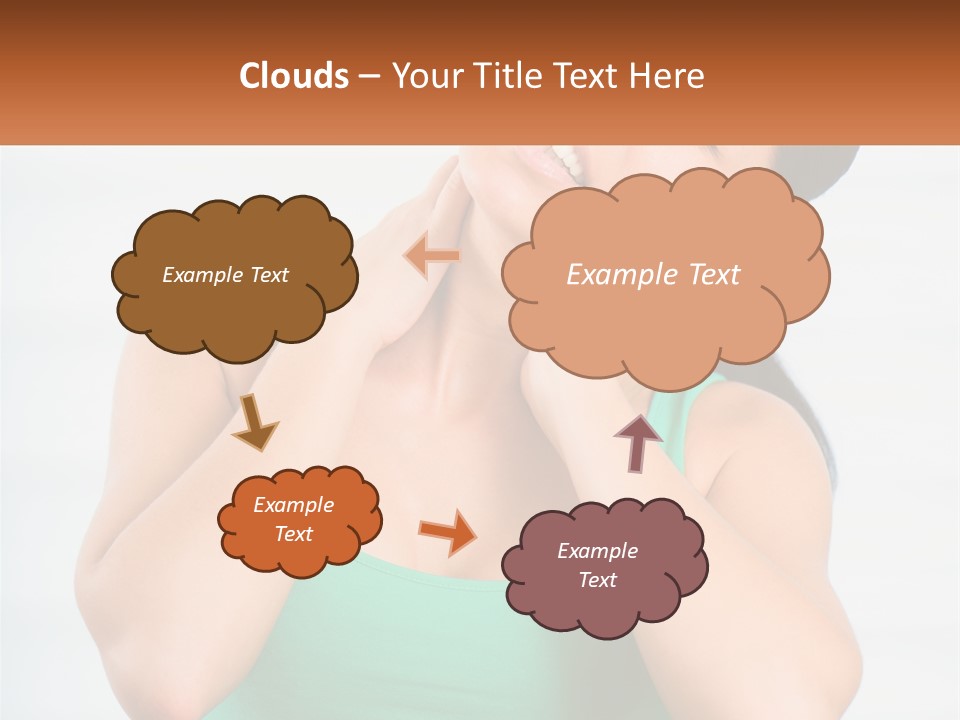 Wave Beach Peaceful PowerPoint Template