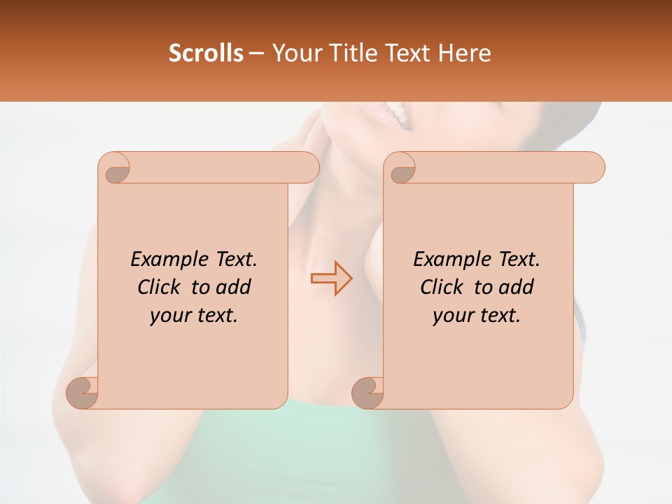 Wave Beach Peaceful PowerPoint Template