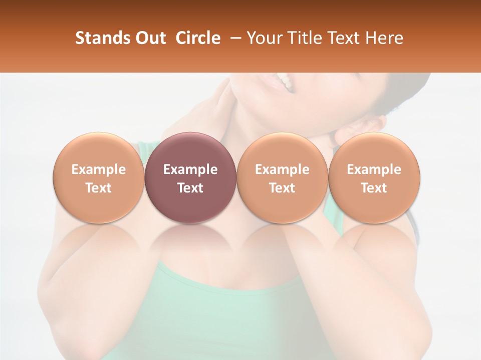 Wave Beach Peaceful PowerPoint Template