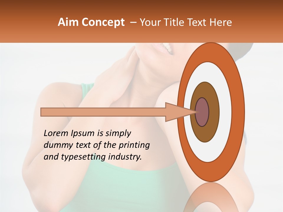 Wave Beach Peaceful PowerPoint Template