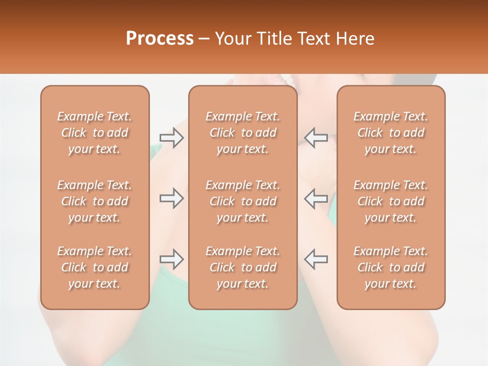 Wave Beach Peaceful PowerPoint Template