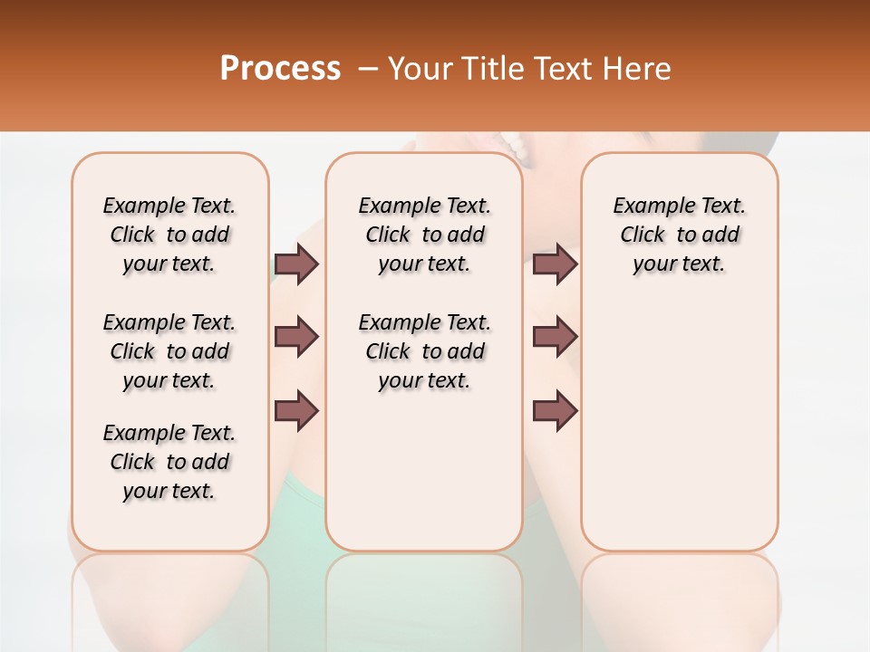 Wave Beach Peaceful PowerPoint Template
