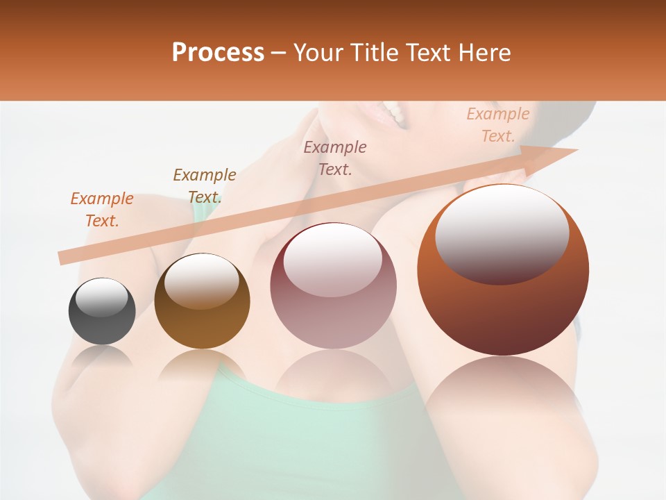 Wave Beach Peaceful PowerPoint Template