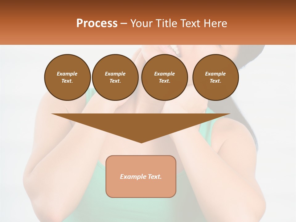 Wave Beach Peaceful PowerPoint Template