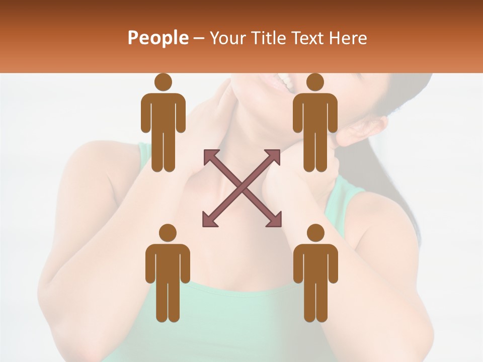 Wave Beach Peaceful PowerPoint Template