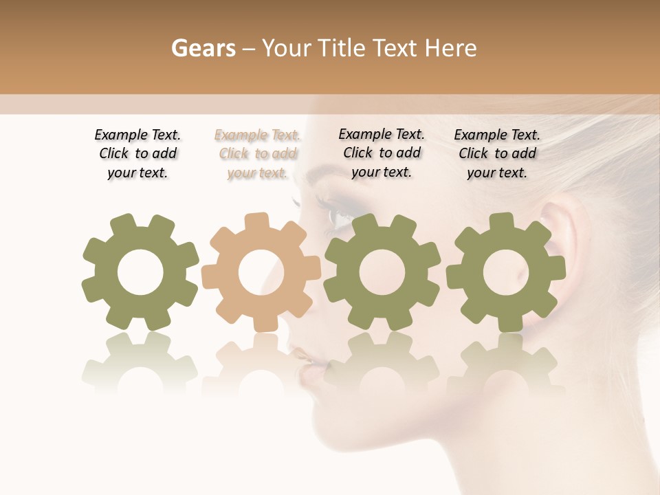 Mother Older Sunset PowerPoint Template