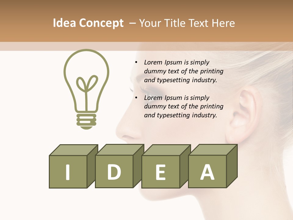 Mother Older Sunset PowerPoint Template