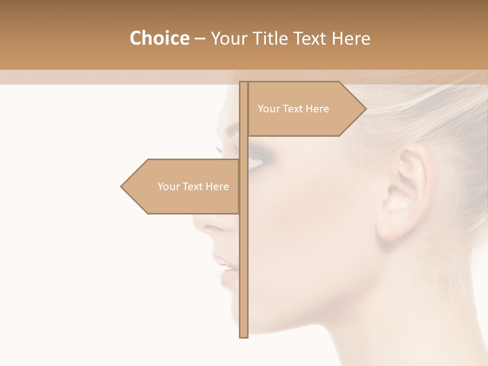 Mother Older Sunset PowerPoint Template