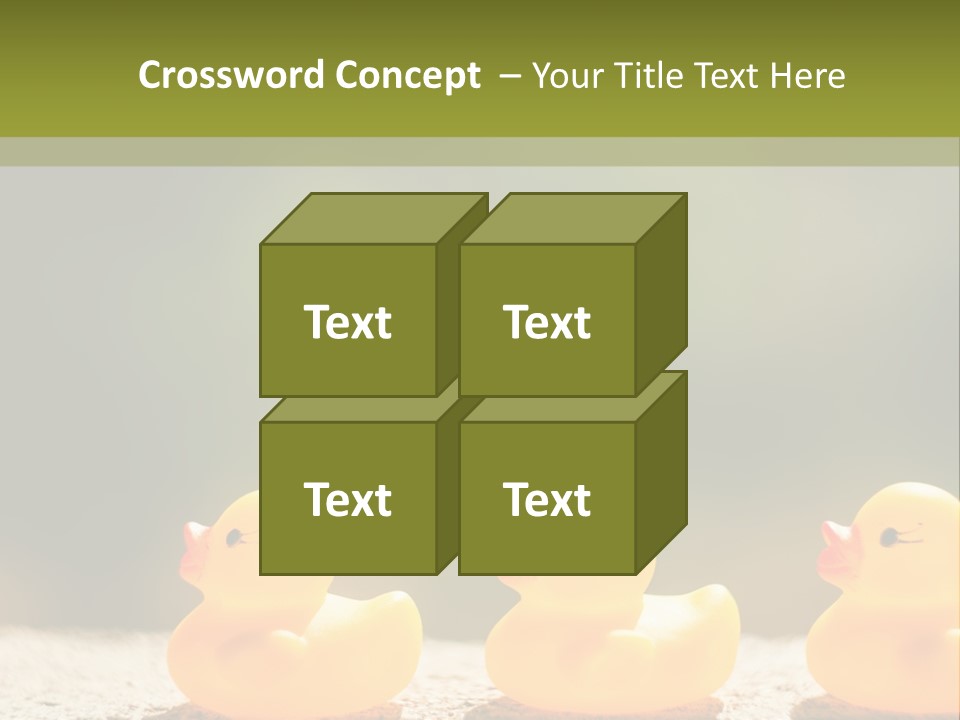 Pensioner Peaceful Single PowerPoint Template