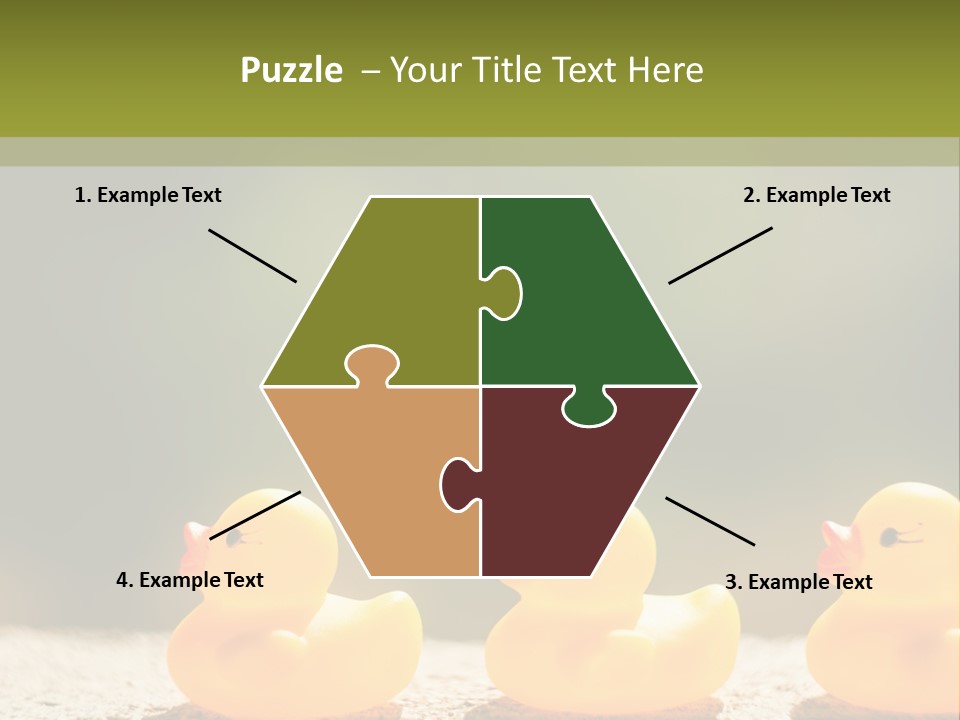 Pensioner Peaceful Single PowerPoint Template