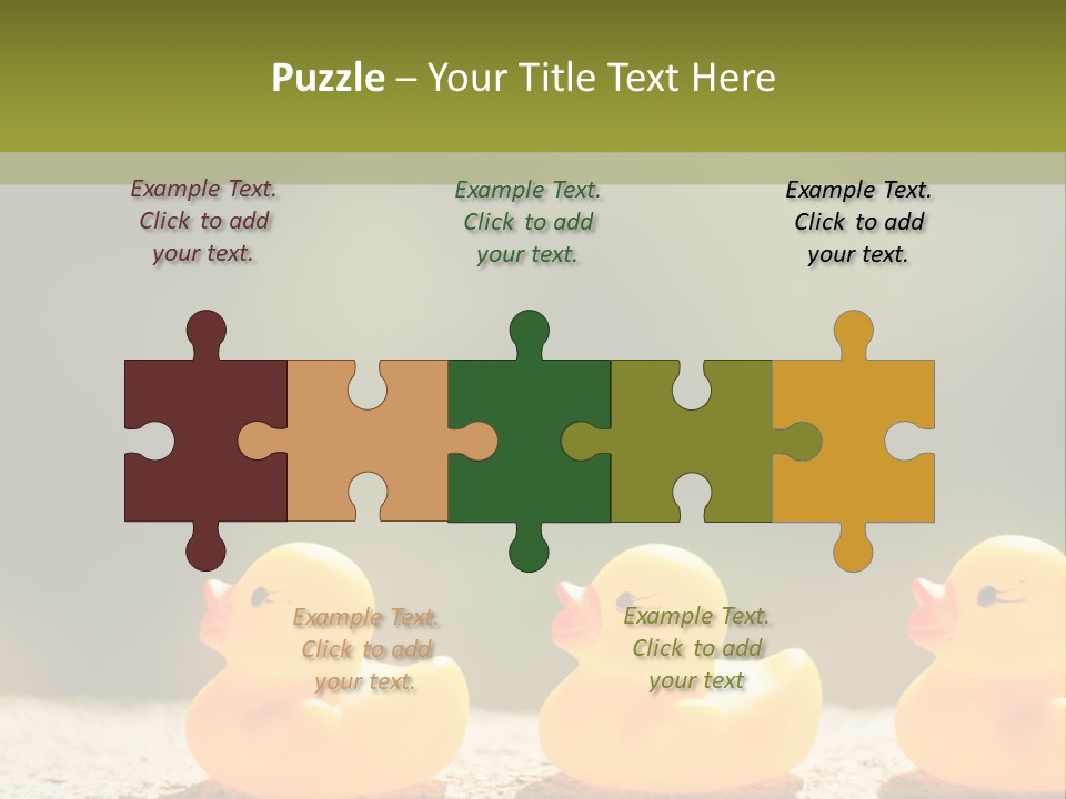 Pensioner Peaceful Single PowerPoint Template