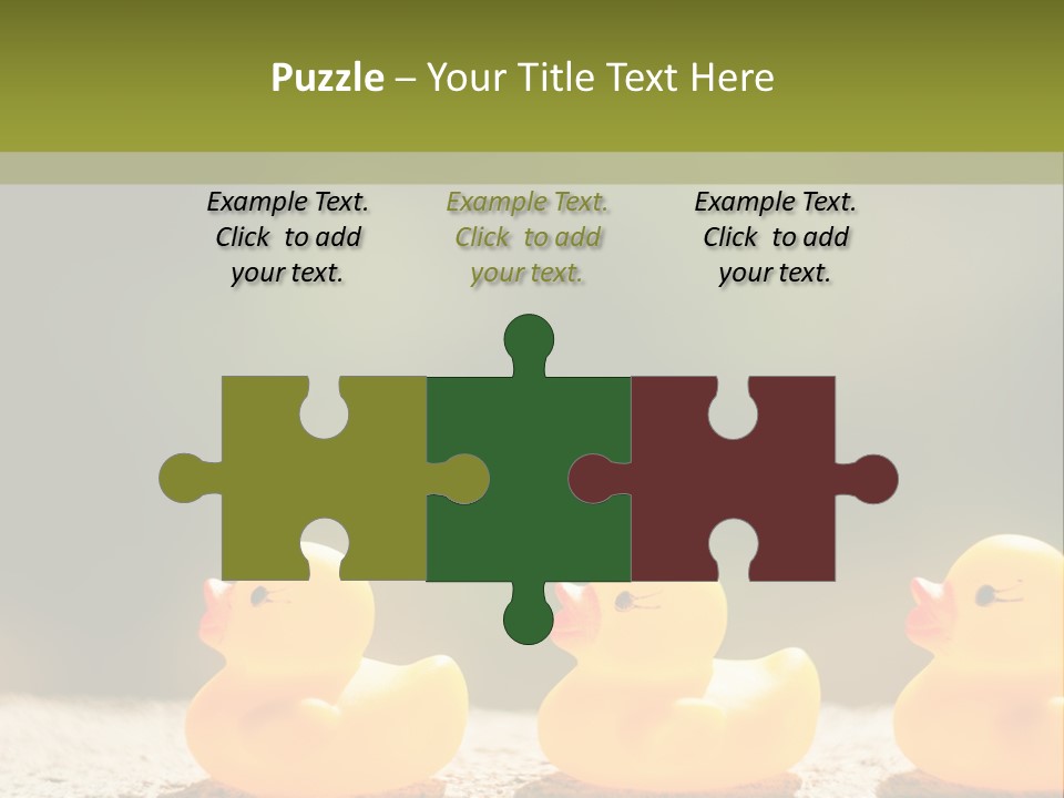 Pensioner Peaceful Single PowerPoint Template