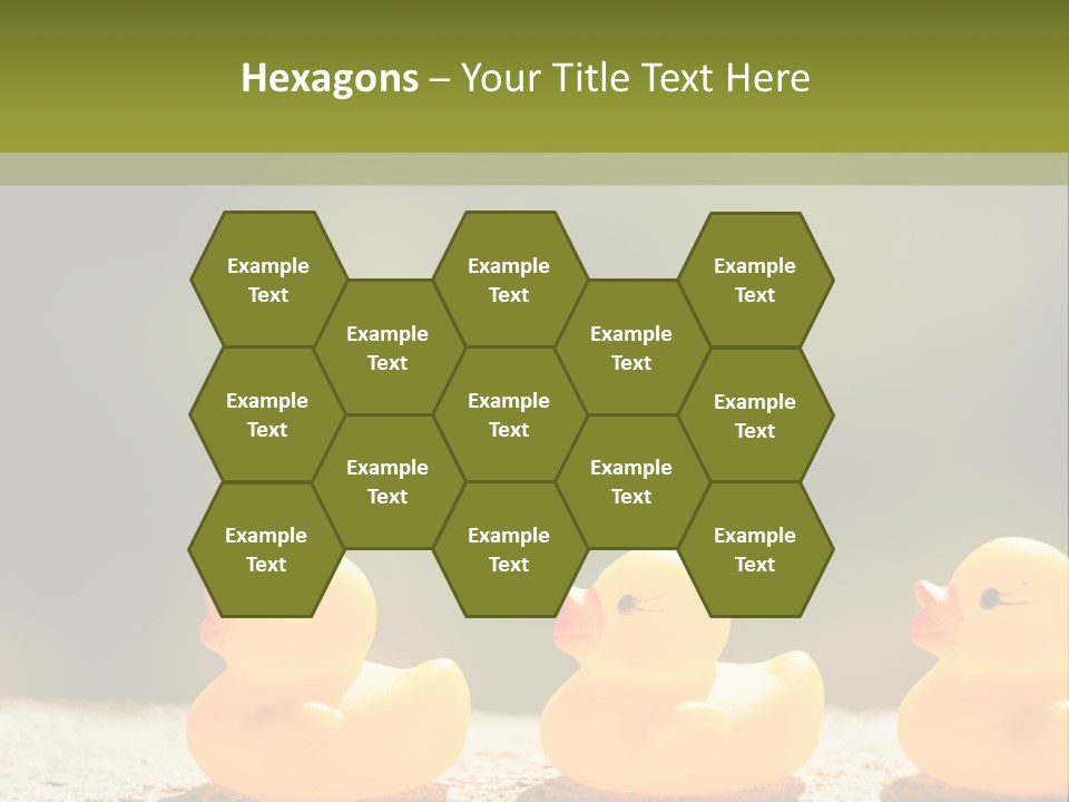 Pensioner Peaceful Single PowerPoint Template