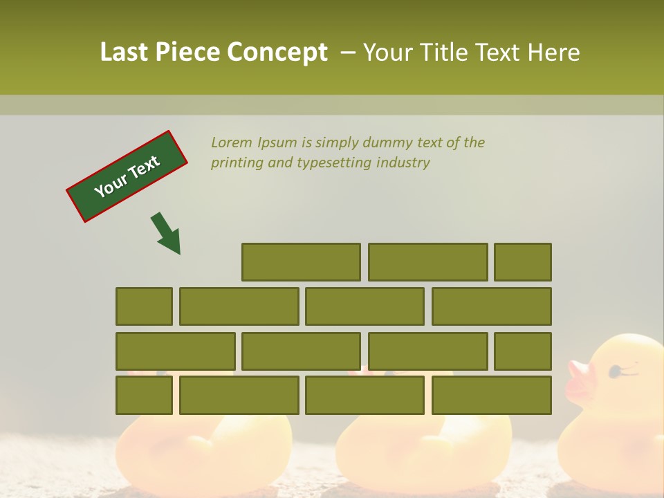 Pensioner Peaceful Single PowerPoint Template