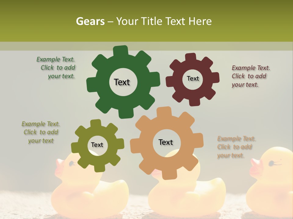 Pensioner Peaceful Single PowerPoint Template
