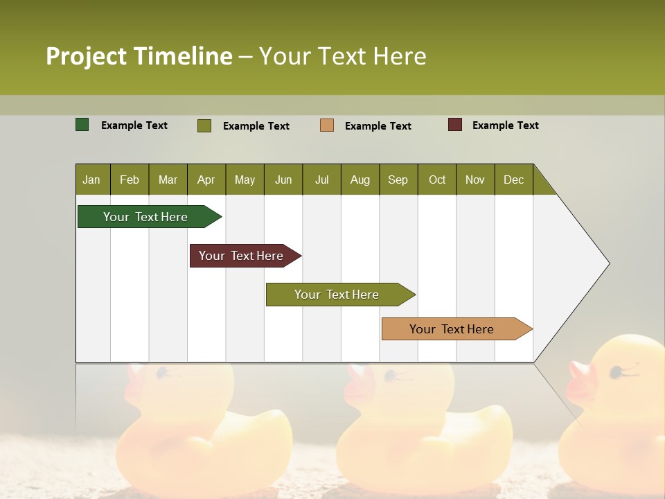 Pensioner Peaceful Single PowerPoint Template