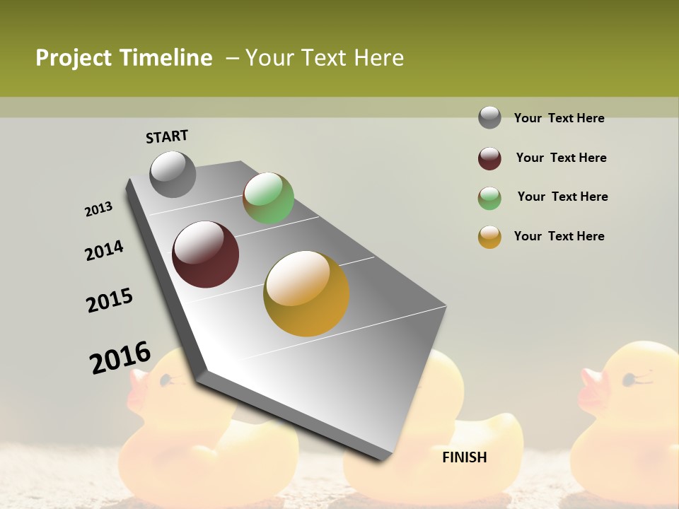 Pensioner Peaceful Single PowerPoint Template