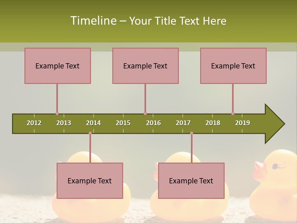 Pensioner Peaceful Single PowerPoint Template