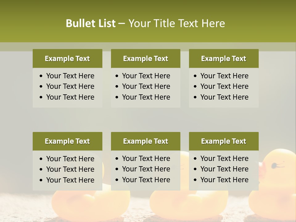 Pensioner Peaceful Single PowerPoint Template