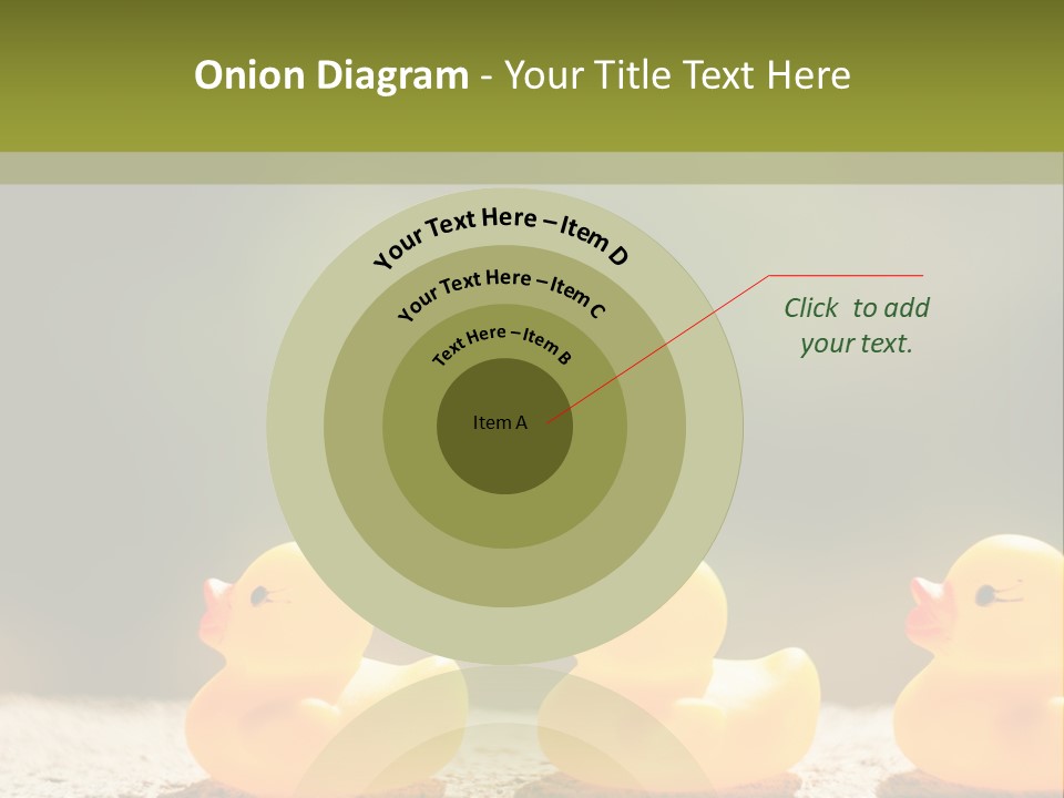 Pensioner Peaceful Single PowerPoint Template