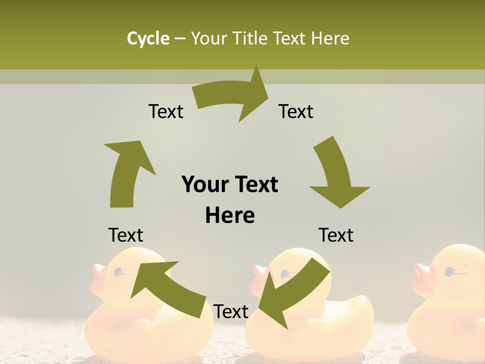 Pensioner Peaceful Single PowerPoint Template
