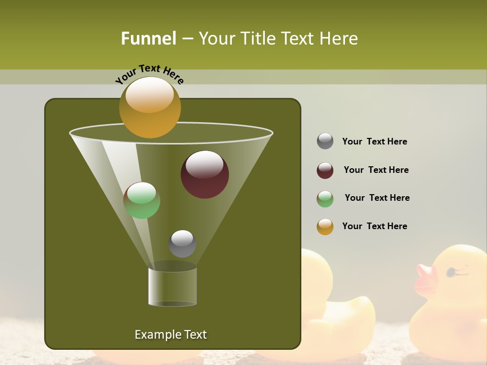 Pensioner Peaceful Single PowerPoint Template