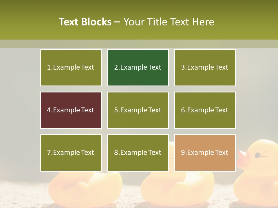 Pensioner Peaceful Single PowerPoint Template