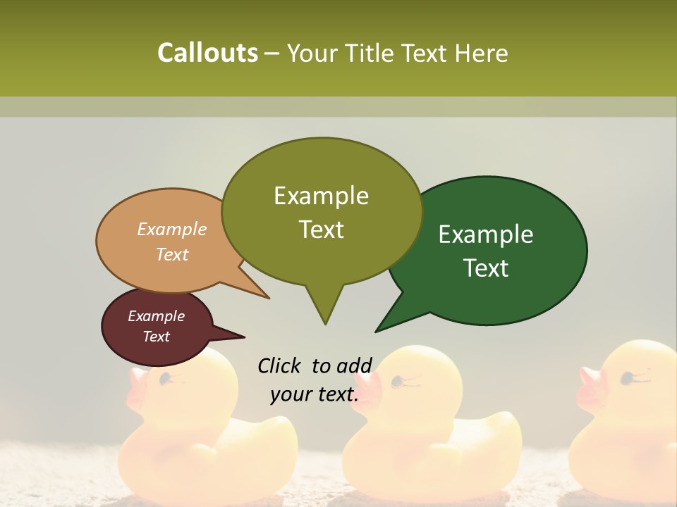 Pensioner Peaceful Single PowerPoint Template