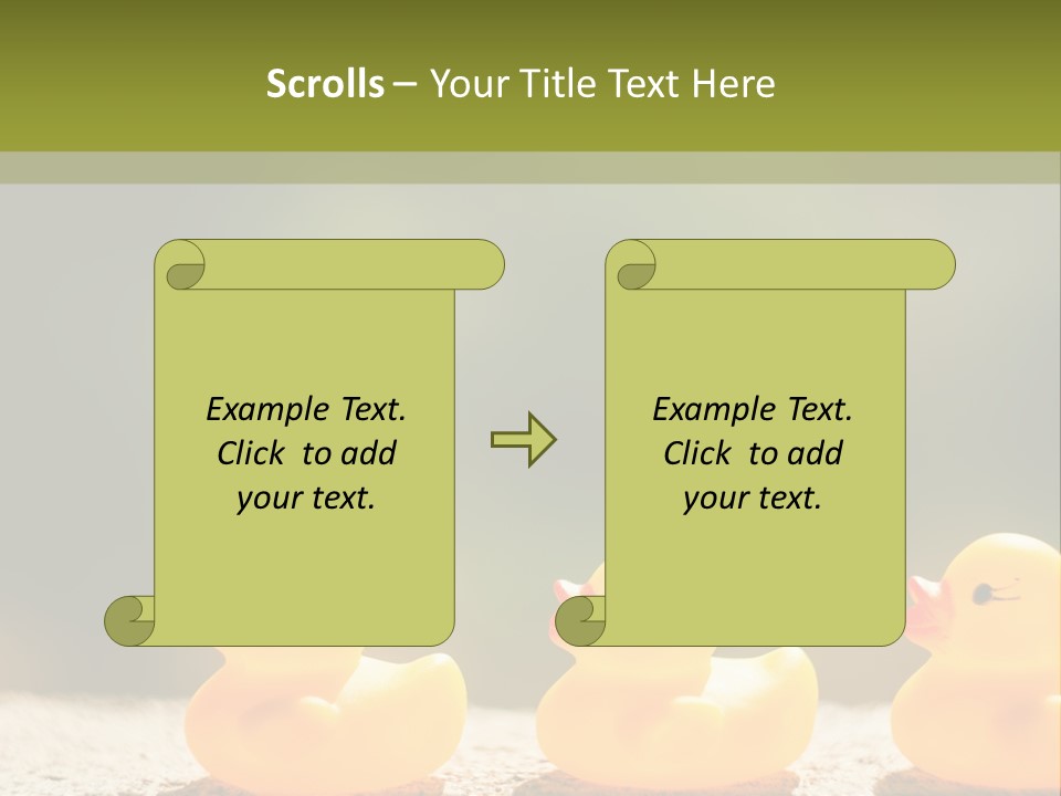 Pensioner Peaceful Single PowerPoint Template