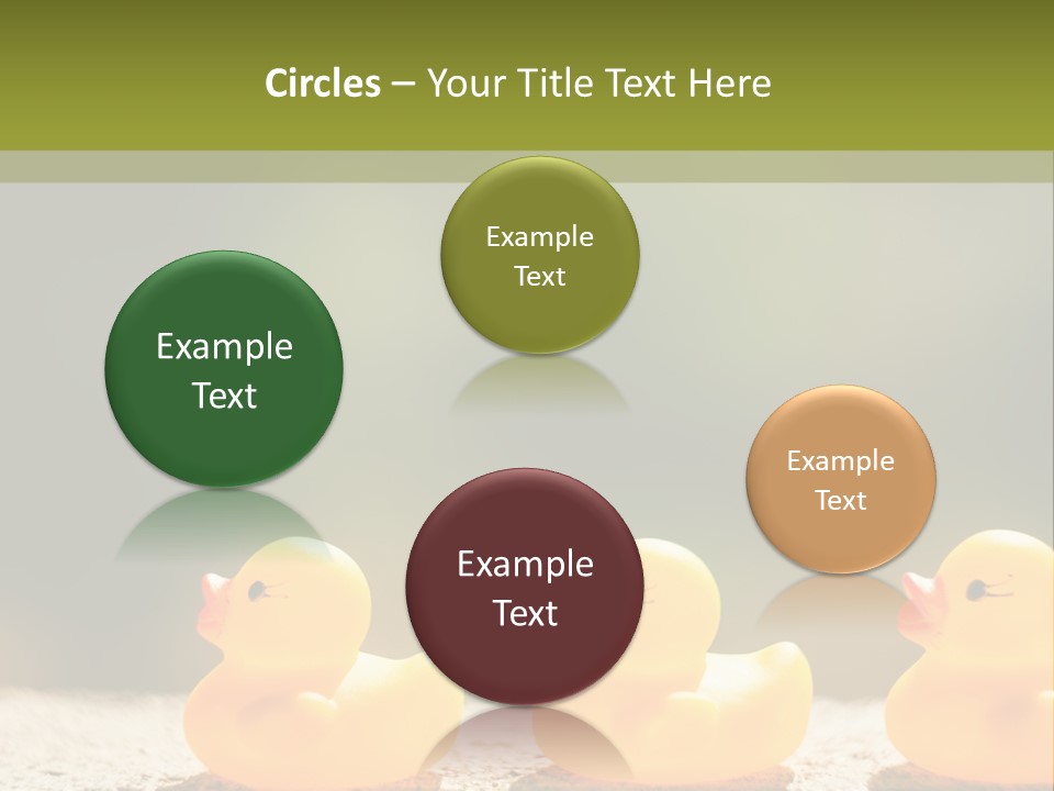 Pensioner Peaceful Single PowerPoint Template