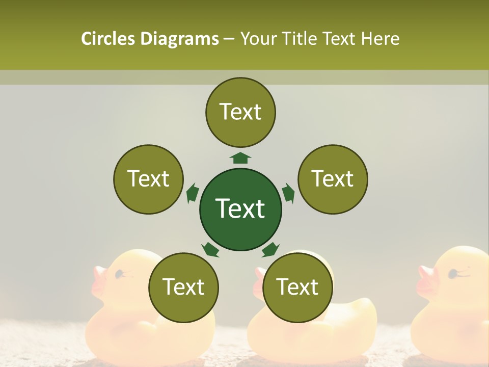 Pensioner Peaceful Single PowerPoint Template