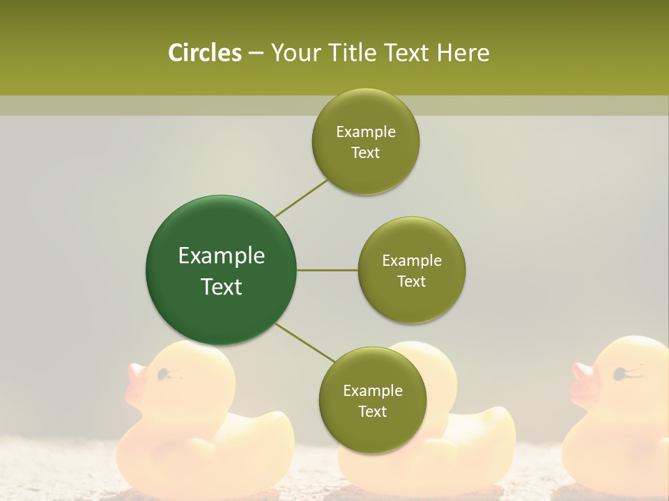 Pensioner Peaceful Single PowerPoint Template