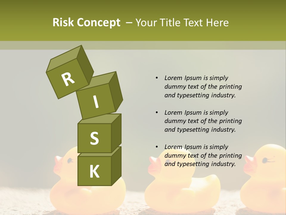 Pensioner Peaceful Single PowerPoint Template