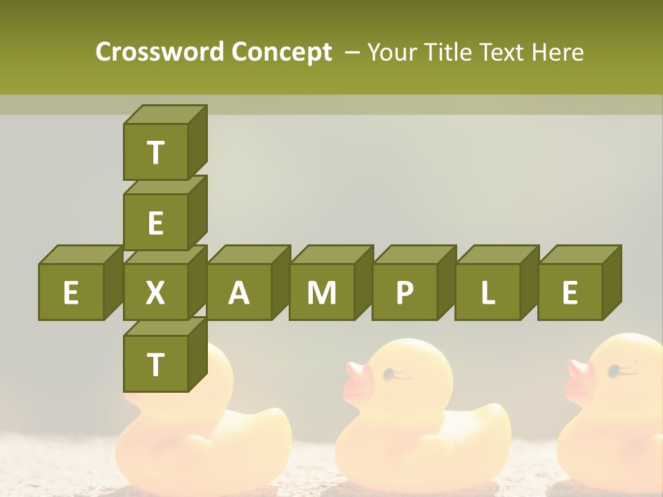 Pensioner Peaceful Single PowerPoint Template