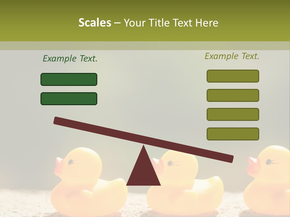 Pensioner Peaceful Single PowerPoint Template