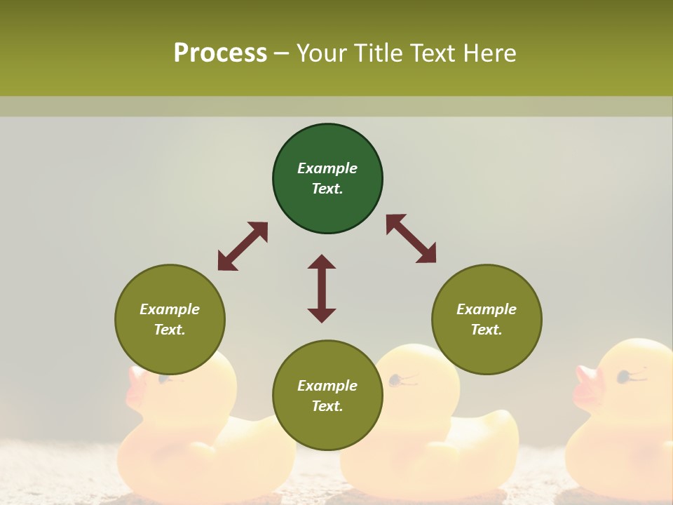Pensioner Peaceful Single PowerPoint Template