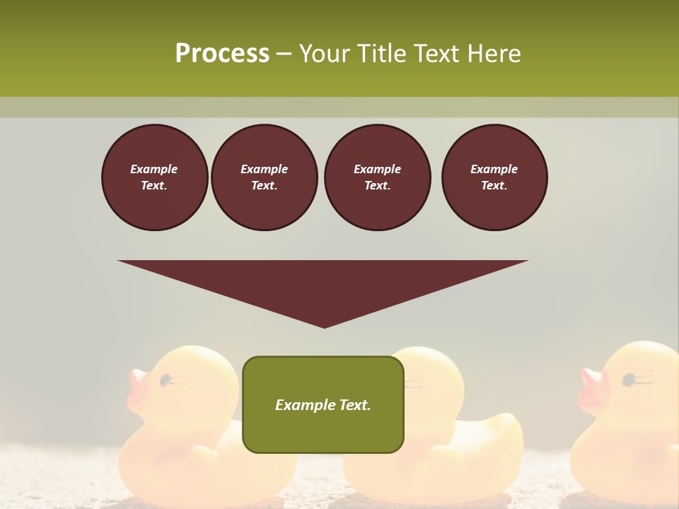 Pensioner Peaceful Single PowerPoint Template