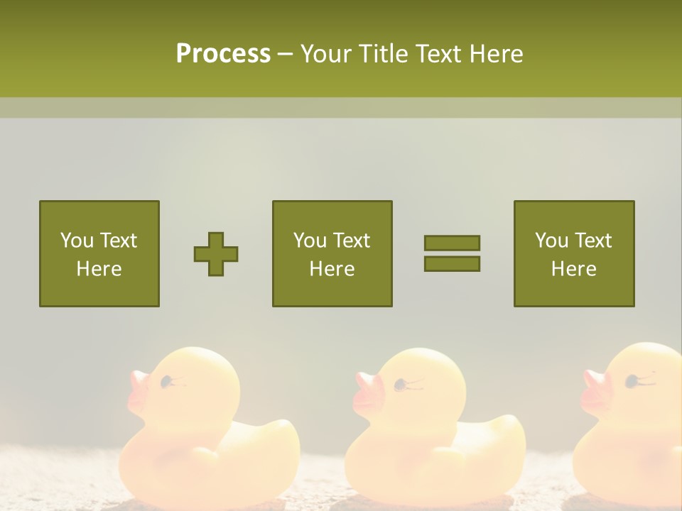 Pensioner Peaceful Single PowerPoint Template